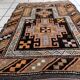 Tapis ancien de prière Baloutche fait main 66x104 cm en laine - 1C1045