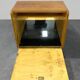 Vintage Czech Burr Walnut Bar Cabinet 1950s