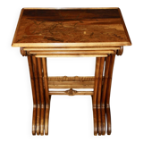 Nested Tables by Emile Gallé around 1900