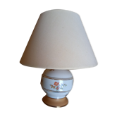 Lampe chevet pied en porcelaine