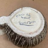 Ancien pot bruno dose poterie du breuil forme champignon