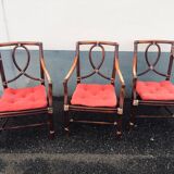 Set of 3 armchairs mac guire