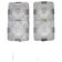 Pair of mid-century Czech glass wall lights by Kamenický Šenov