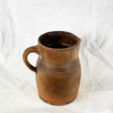 Pitcher in glazed earth - XIXth