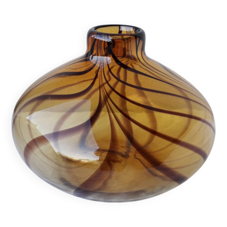 Blown glass vase