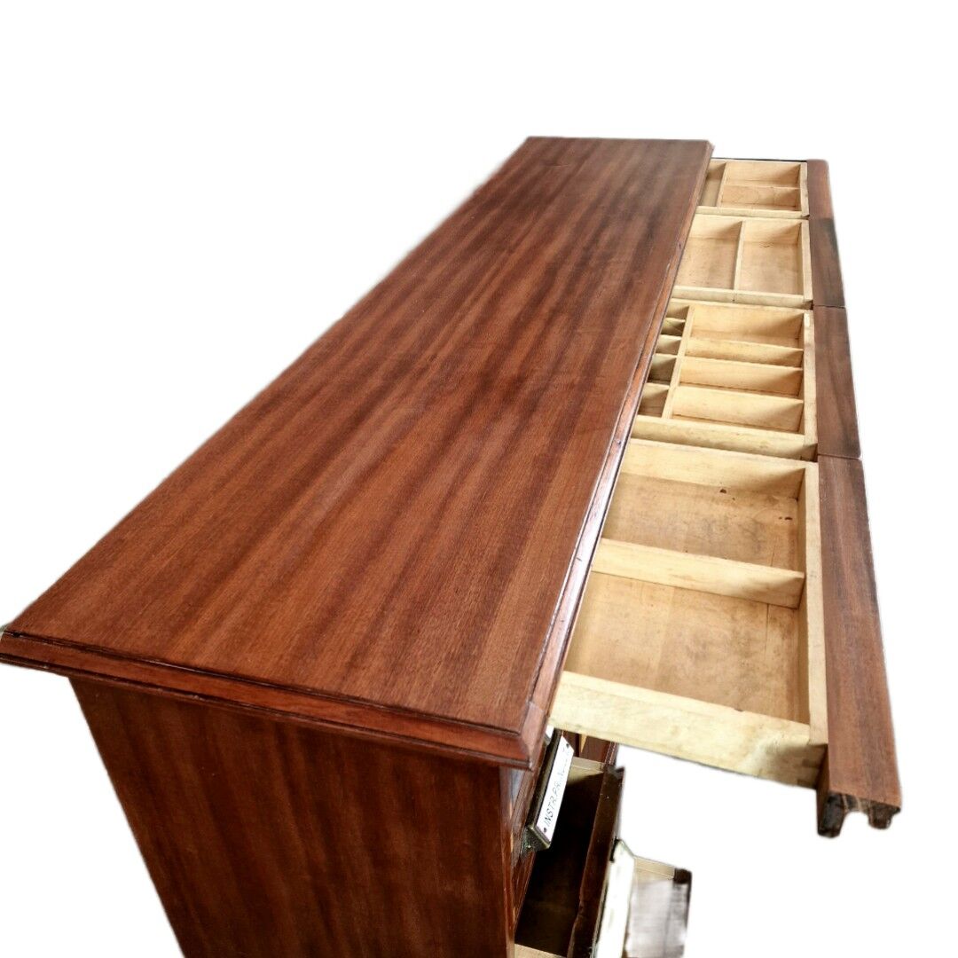 Commode d’apothicaire Art Déco en acajou, 1909