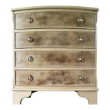 Patinated English chest of drawers