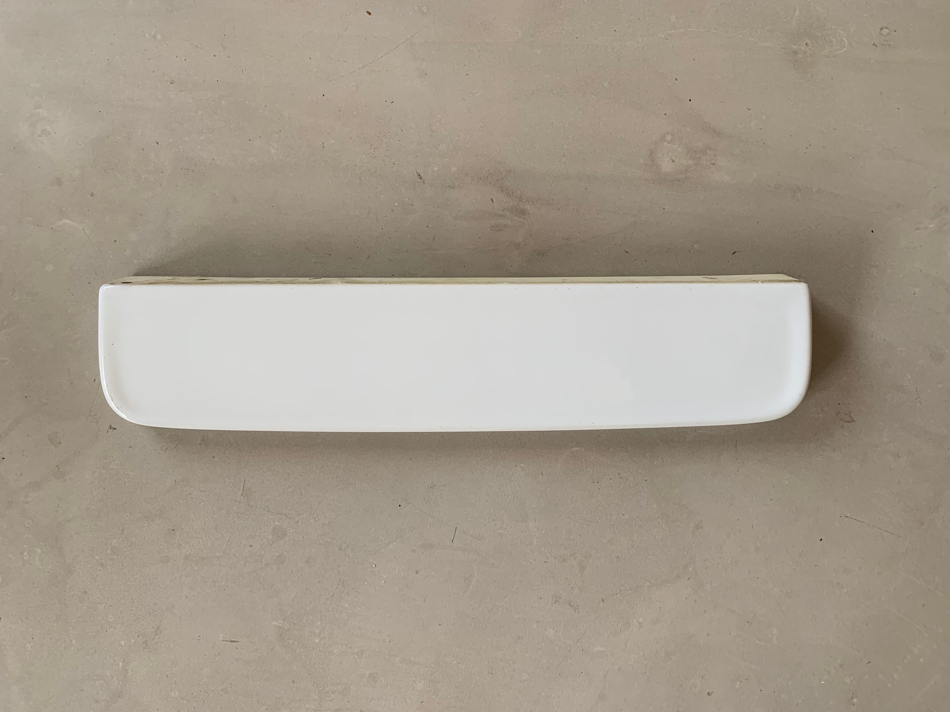 Antique bathroom shelf