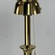 Midcentury Hollywood Regency brass mushroom table lamp Vienna Austria 1960s