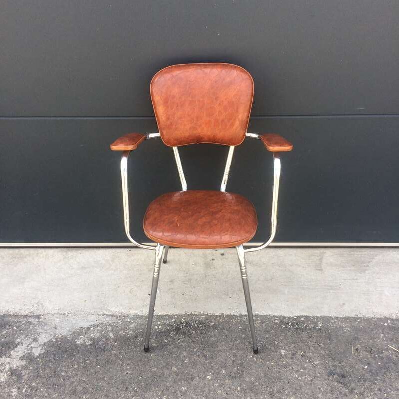 Vintage skai chair