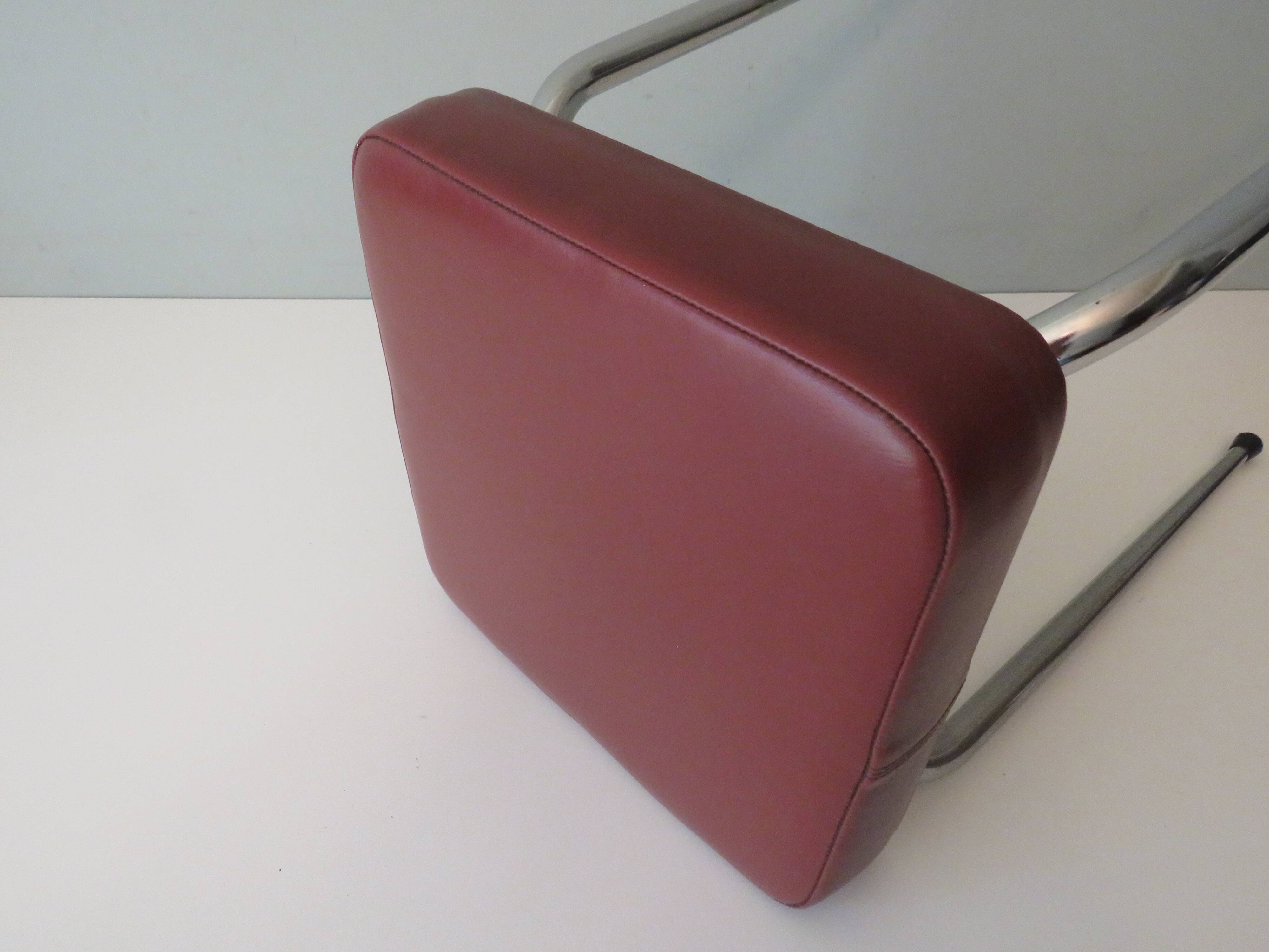 Vintage stool, Poelux Belgium 1960