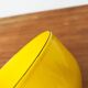 Yellow enamel bowl mid-century by Kaj Franck for Wärtsila Arabia, Finland, 1960s.