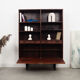 Rosewood bookcase, Danish design, 1960s, designer Carlo Jensen, manufacturer Hundevad
