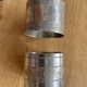 Silver metal napkin rings
