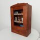 Old bathroom cabinet from the 40s in solid oak