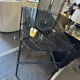 Metal and tinted glass desk