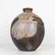 Vase ovoïde en terre cuite péruvienne de style Mochica, signe vicente ramirez 1989
