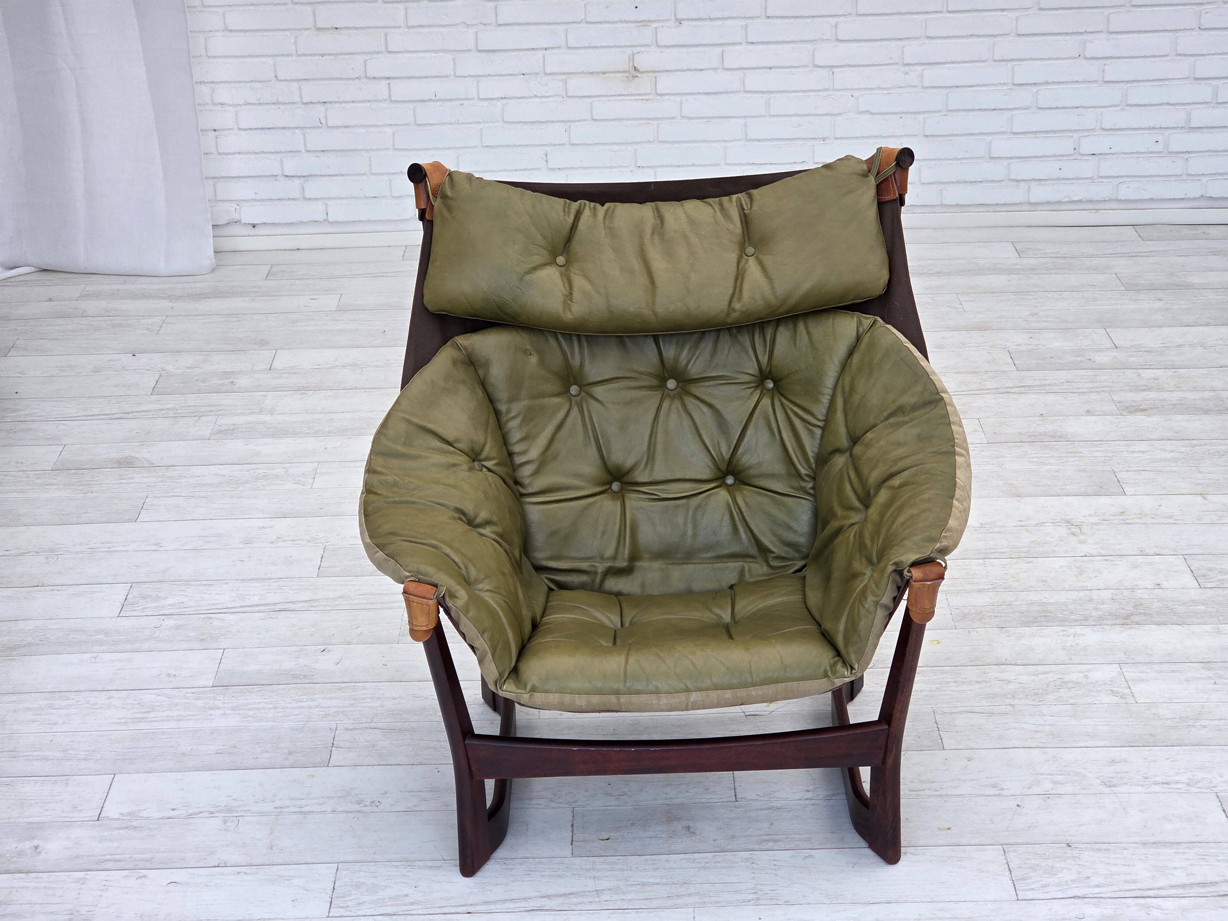 Années 1970, design norvégien de Tormod Alnæs pour Sørlie Møbler, "Trega".