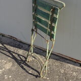 Folding garden chair