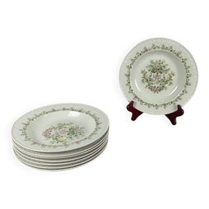 Lot de 8 assiettes creuses - boch