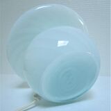 mushroom lamp vintage murano glass