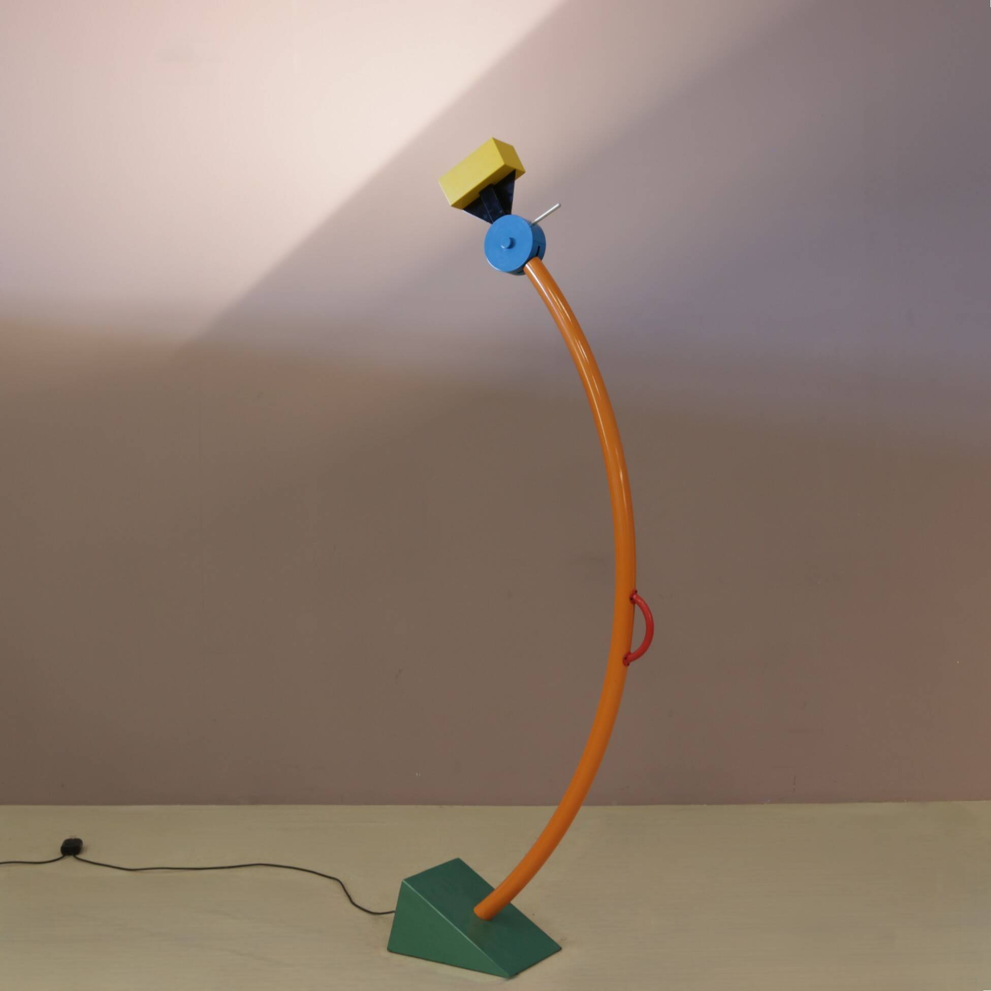 1980s Tree tops floor lamp by Ettore Sottsass for Memphis Milano Italy