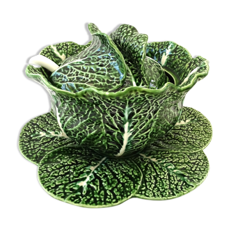 Large Soup Pot Cabbage Green
