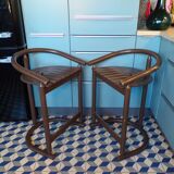 Pair of Allmilmö bar stools