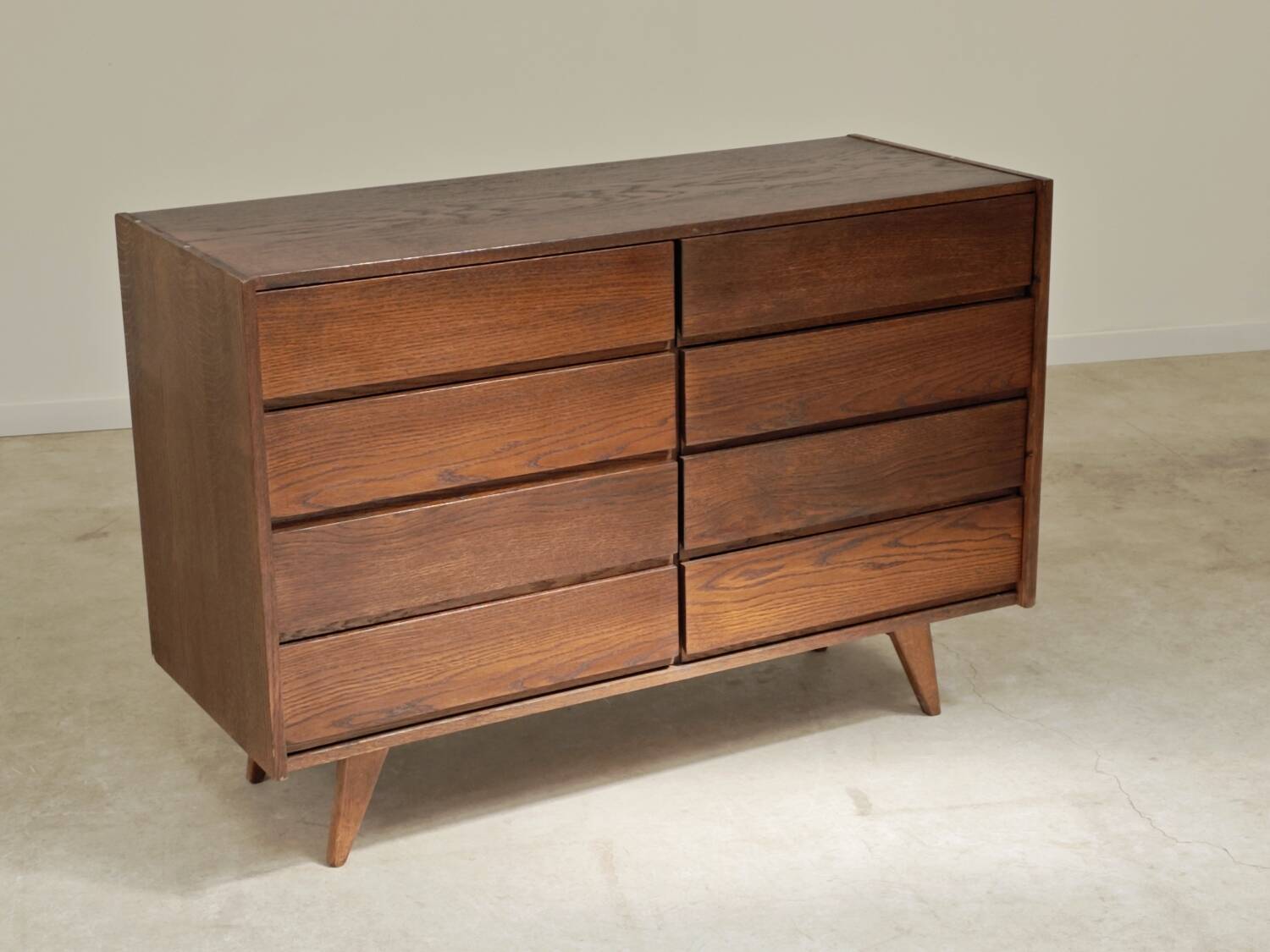 Commode / Buffet U 453 Dark Oak Jiri Jiroutek for Interior Prague 60s
