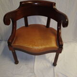Ancien fauteuil de bureau Louis Philippe