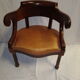 Ancien fauteuil de bureau Louis Philippe