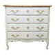 Vintage walnut commode refurbished