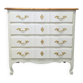 Vintage walnut commode refurbished