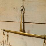 Balance vintage en laiton