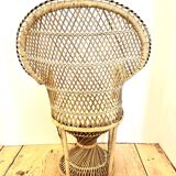 Children's rattan chair