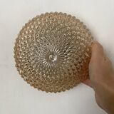 Vintage champagne round ceiling light