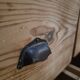 Comptoir de magasin français ancien en pin, meuble à 6 tiroirs, comptoir de magasin, îlot de cuisine, vers 1900