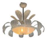 Venetian Art Deco chandelier made of Murano glass circa 1930