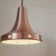 Midcentury Copper Pendant Vitrika, Sweden, 1970s