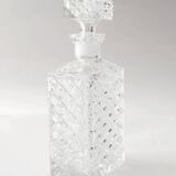 Rectangular crystal whiskey decanter