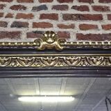 Napoleon III style panoramic mirror