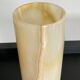 Vintage alabaster vase from the 70s