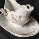 Superbe sauciere /1930/50 /decors floraux /dorures