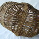Old mushroom basket