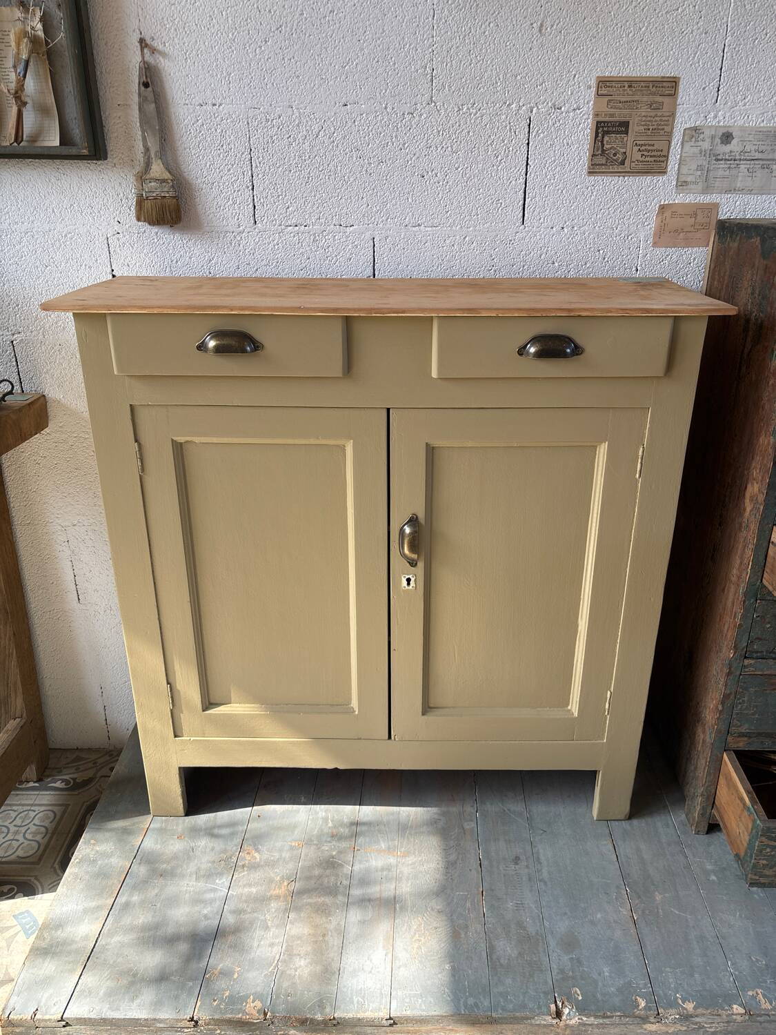 Beige Parisian sideboard