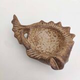 Ceramic ashtray zoomorphic fish