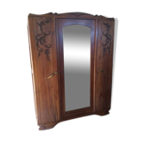 Antique walnut cabinet