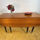 Mid Century Retro Vintage Teak & Tola Extending fold out Dining Table GPlan