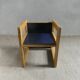 3-position children's armchair, wooden, 1980s