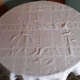 Pink tablecloth 80s